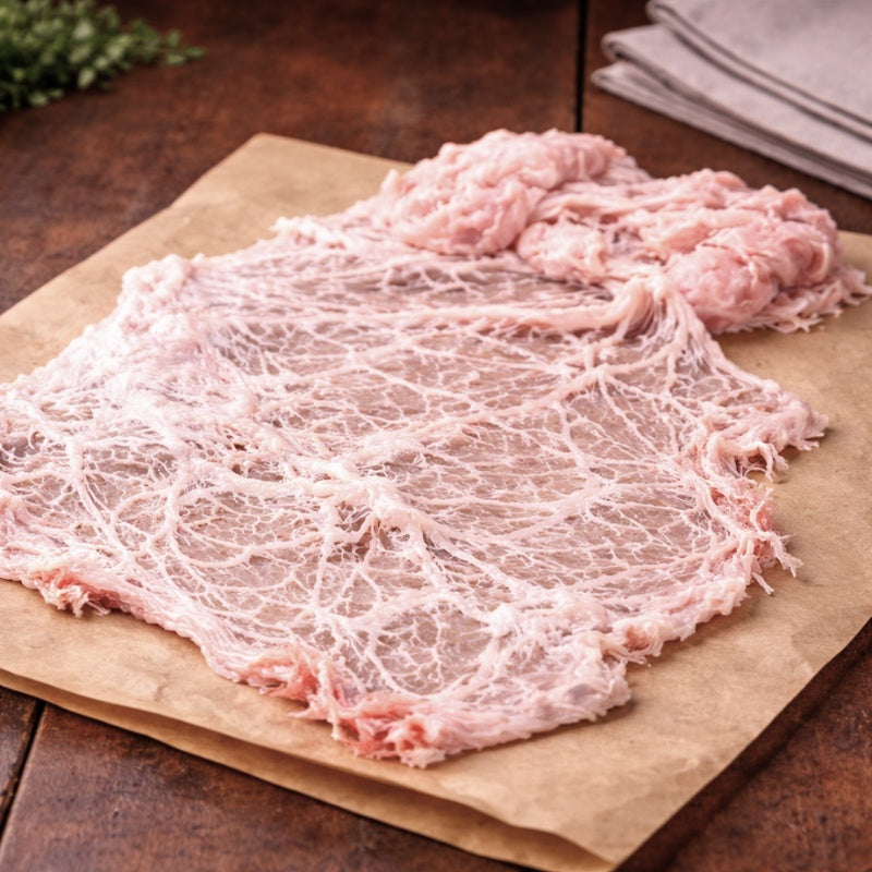 Fresh Pig Caul from British pork, traditional caul fat for wrapping meats – The Black Farmer