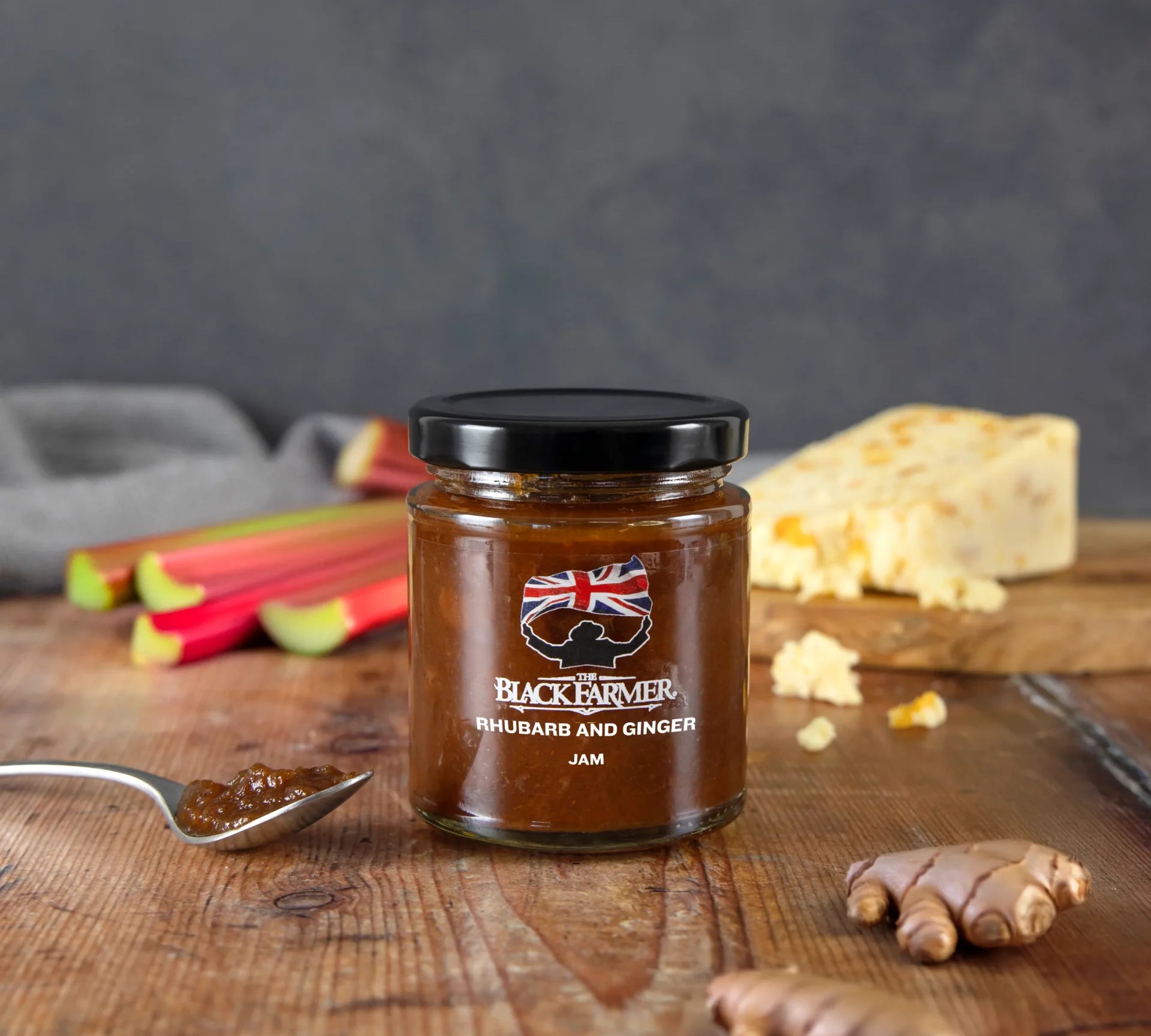 Rhubarb And Ginger Jam 227g