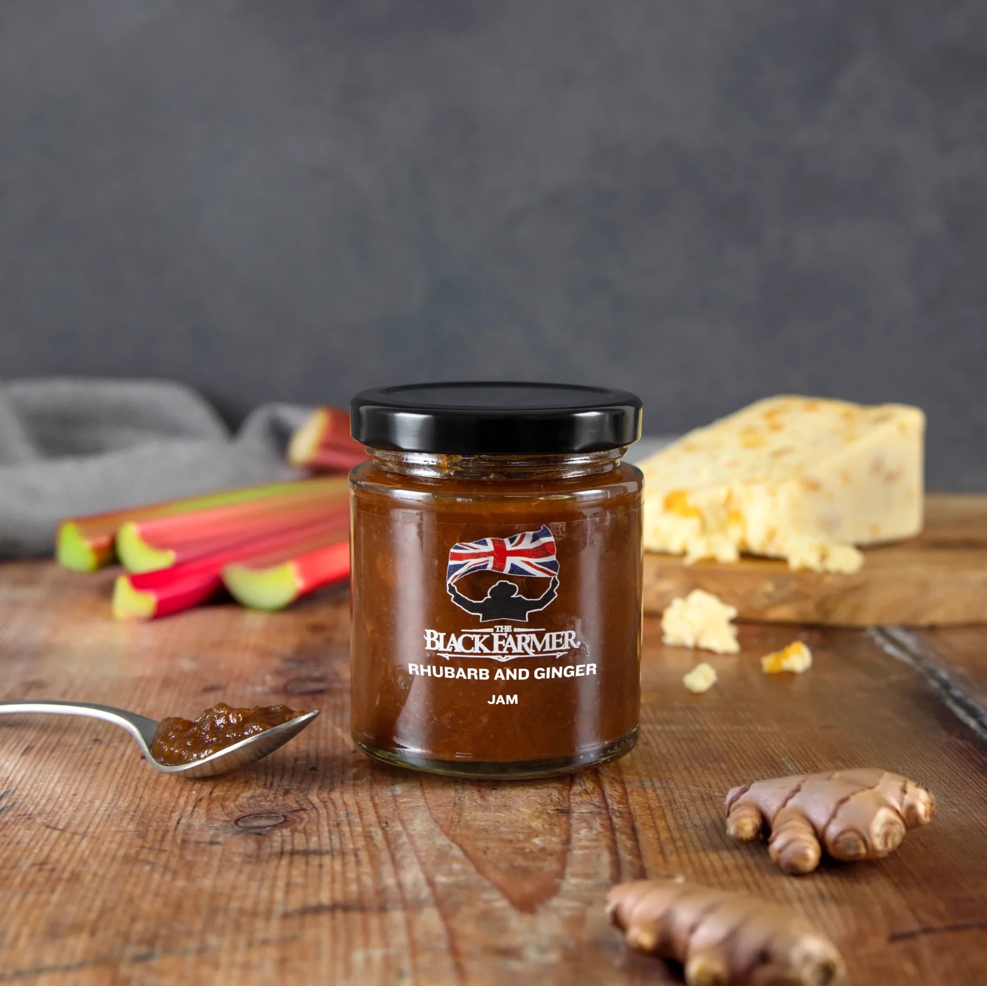 Rhubarb And Ginger Jam 227g