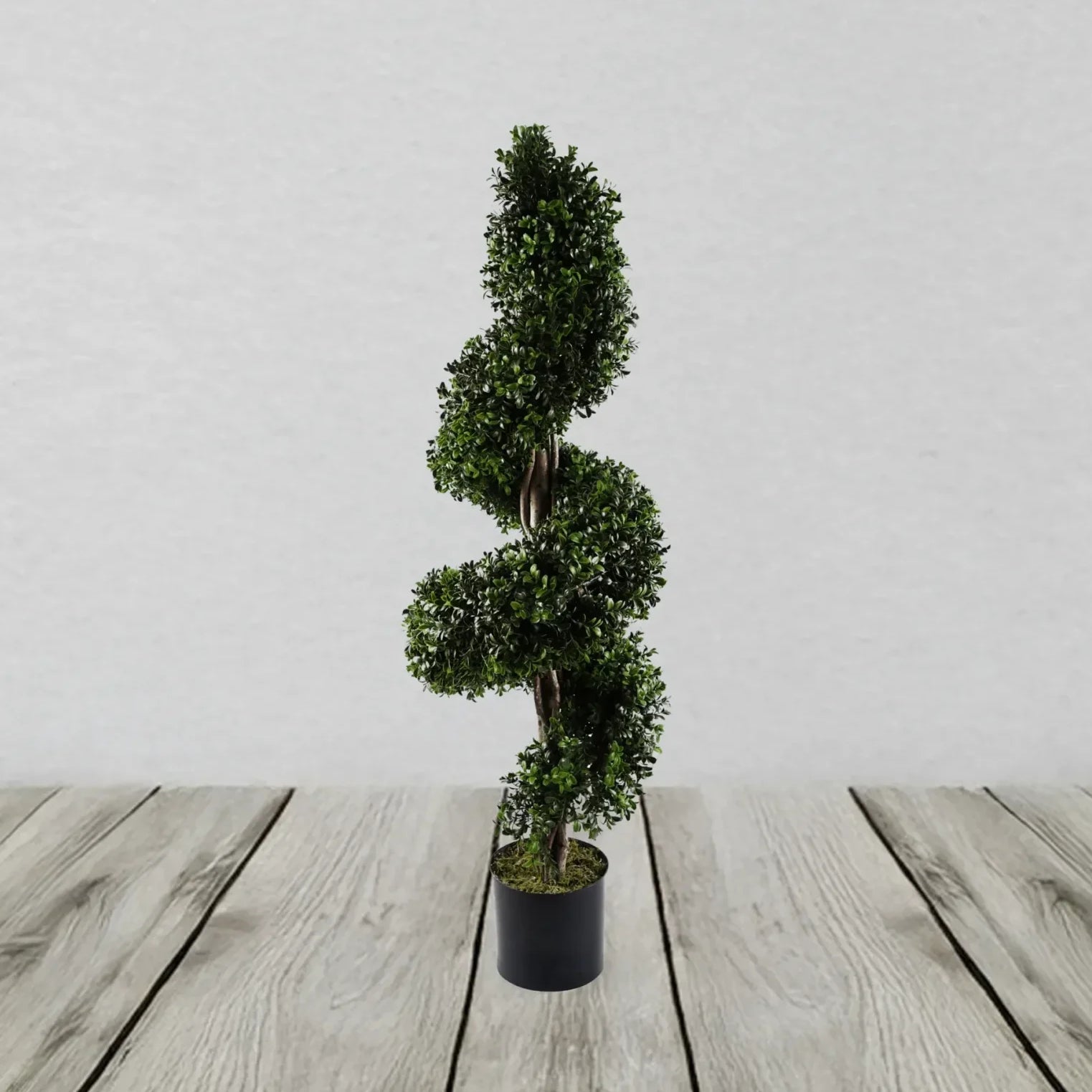 SPRIAL BUXUS ARTIFICIAL UV RESISTANT OUTDOOR TOPIARY TREE