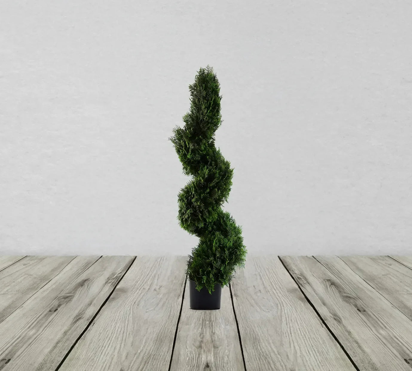 Spiral Cedar Artificial Topiary Tree