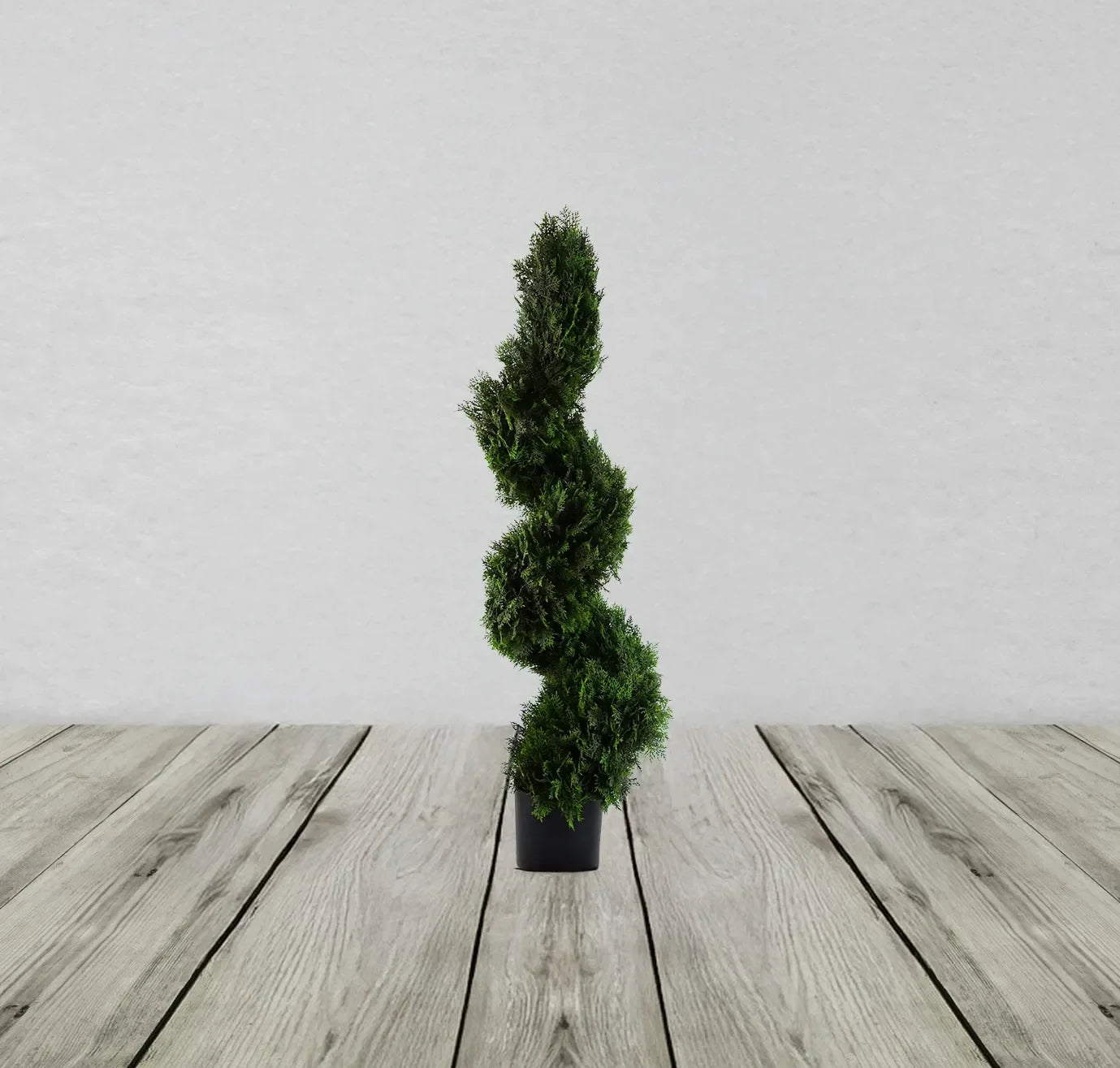 Spiral Cedar Artificial Topiary Tree
