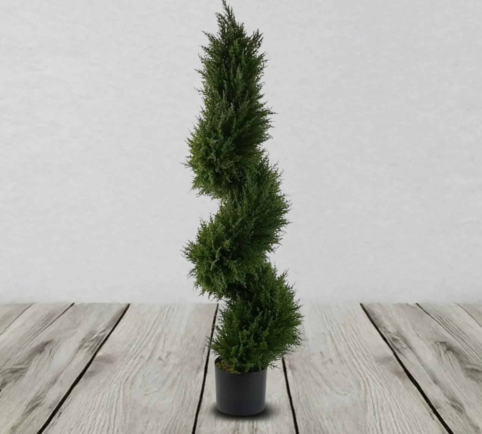 SPRIAL CYPRESS ARTIFICIAL TOPIARY TREE