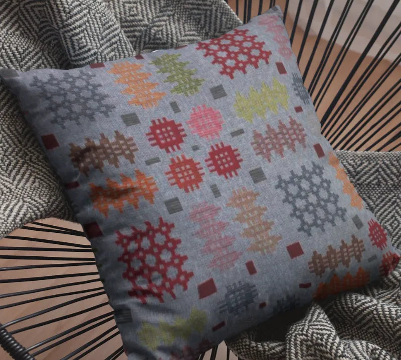 Welsh Tapestry Blanket Design Cushions Traditional Style in Various Sizes