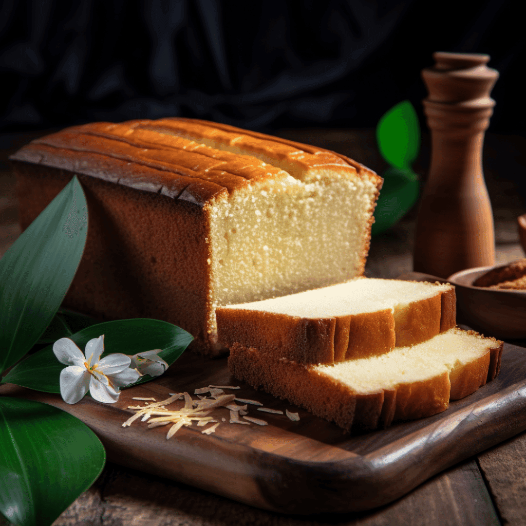 Vanilla Cake Loaf 1